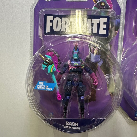 Fortnite Action Figures 3 Bash Brutus Shadow Solo Mode 28‎ Points Articulation